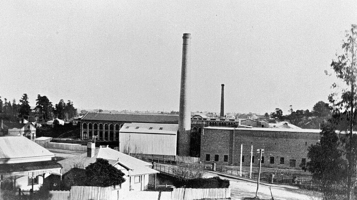 A major employer: Ballarat's Sunnyside Mills.