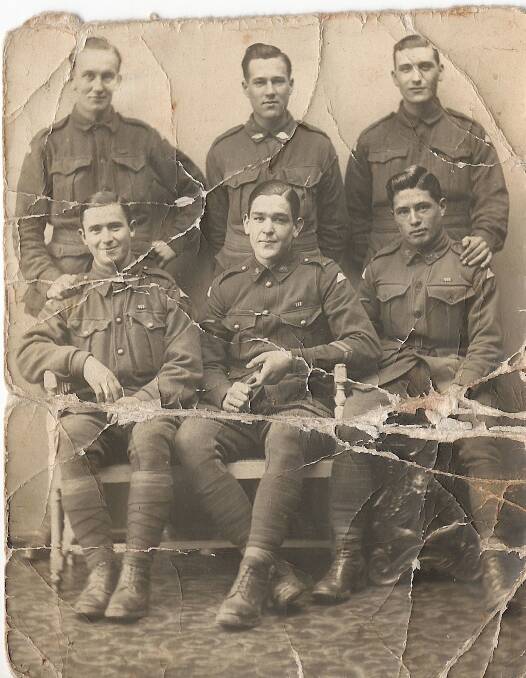 Boulogne boys: Some of the Ballarat soldiers on active service in France. More than 3800 men enlisted from the Ballarat region.