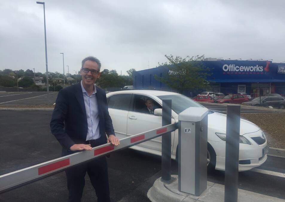 Finally open: The Creswick Road all-day car park has been subject to delays and questions over its cost. It opened on Thursday. Picture: Caleb Cluff.
