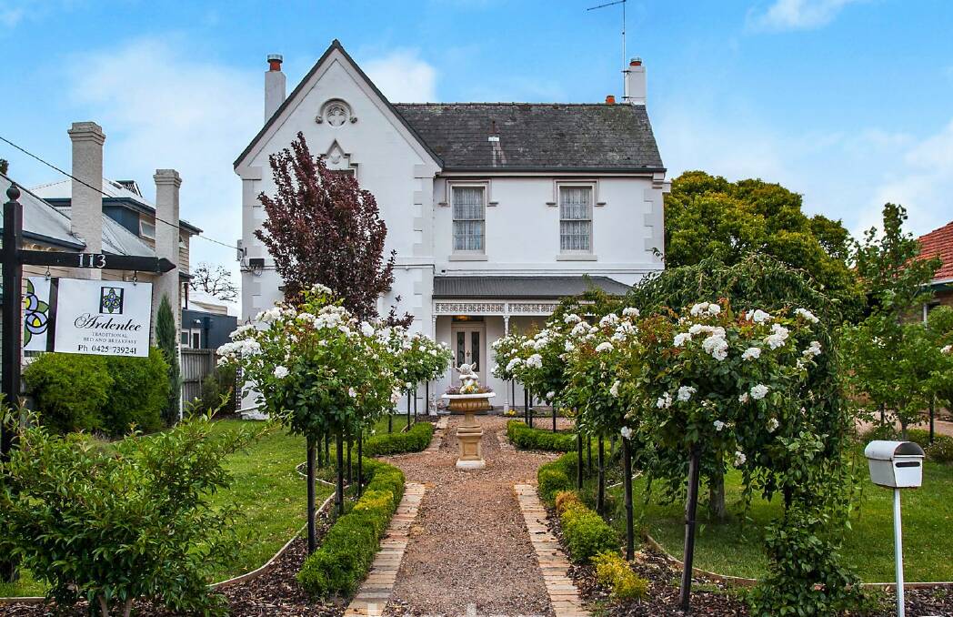 On the market: a Church of England vicarage, a Roman Catholic dormitory and a bed and breakfast - Ardenlee has seen it all. The historic 1860s victorian Gothic home is for sale. Picture: Buxton Real Estate.