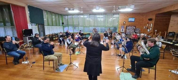 Brassed on: Creswick's brass band is looking forward to returning to live performance, with gigs at the local market on the calendar.