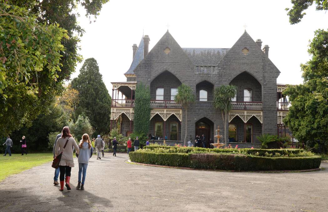 COVID breaches: In July Victoria Police fined partygoers at Bishop's Palace for breaching COVID-19 rules. Council alleges the property has operated as a function centre without permits. Picture: Kate Healy.