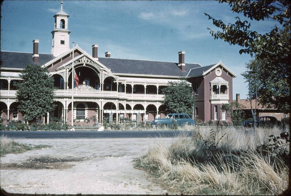 A difficult history: The Ballarat Orphanage building on Victoria Street (now demolished) accommodated children for over 100 years before its closure.
