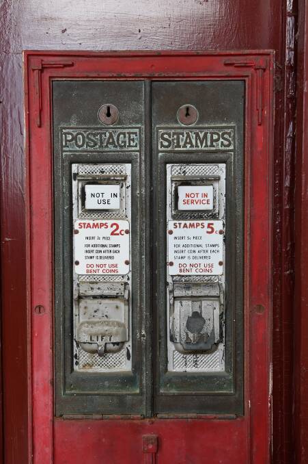 Stamping authority: These 2c and 5c Commonwealth PMG B4 coil stamp issue machines were in use in Australia for over 60 years. Pictures: Adam Trafford.