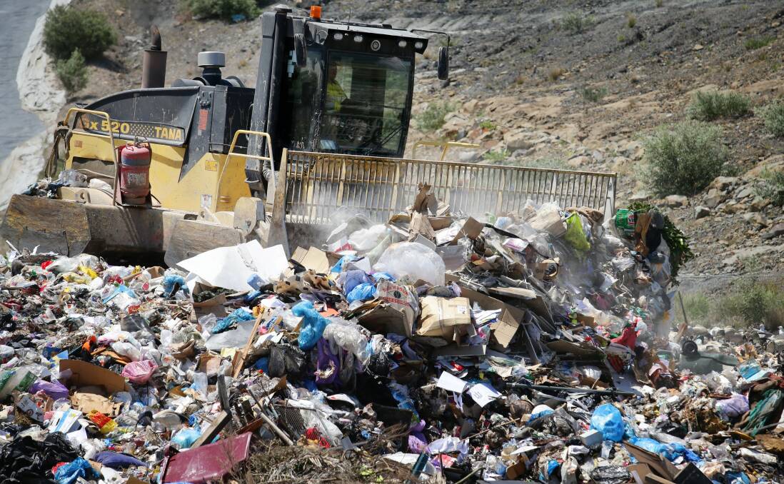 No longer viable: Putting rubbish into a landfill such as the local tip is becoming unviable, and new landfills are not being approved by the EPA in Victoria.