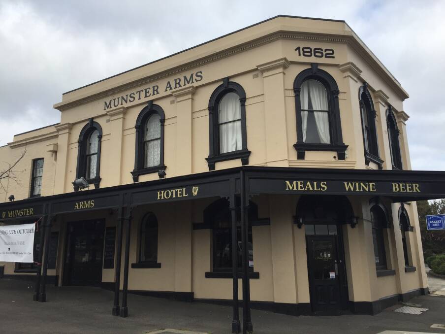 Reopening: The Munster Arms has stood on the corner of Humffray and Victoria streets since 1862. It's reopening next weekend. Picture: Caleb Cluff.