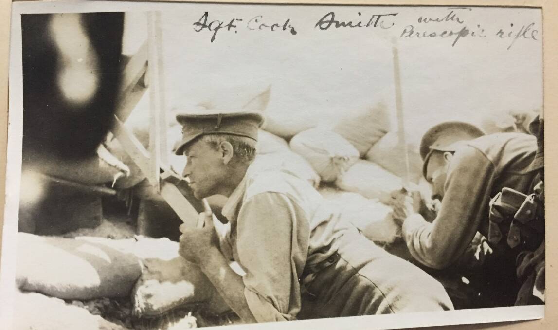 Periscopic rifles: Blackman's photographs of the fighting on Gallipoli are a rare archive of the campaign.