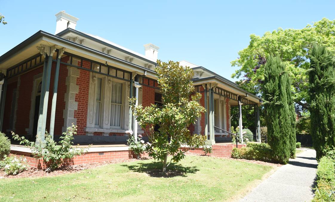 On the market: the historic home was built in 1878. Picture: Kate Healy.