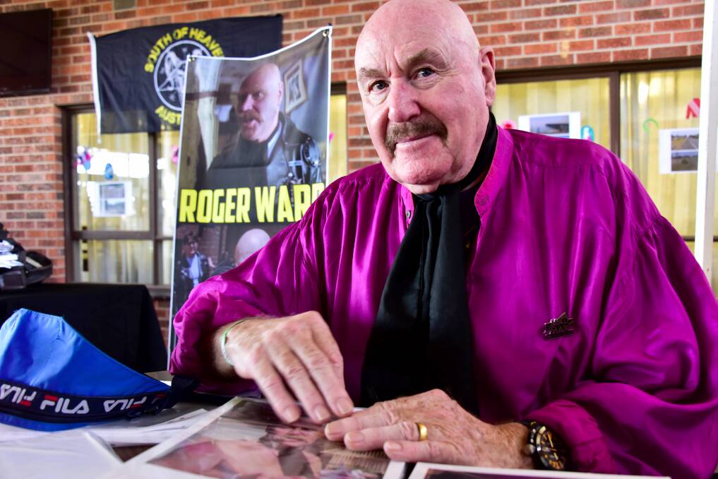 The elegant and tough Fifi Macaffee: actor Roger Ward is still working well into his 80s. picture: Brendan McCarthy.