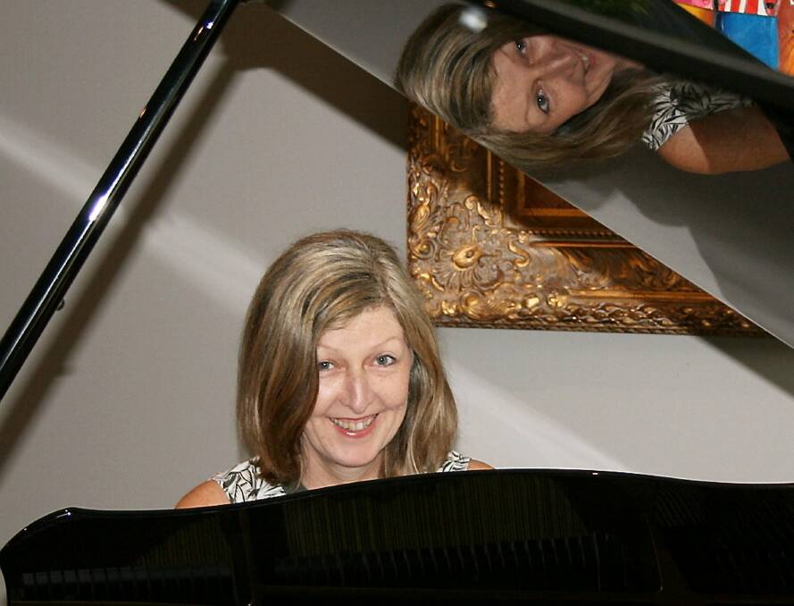 A musical heart: Lorraine Granger-Brown teaches piano and singing. Photo: David Gillard.