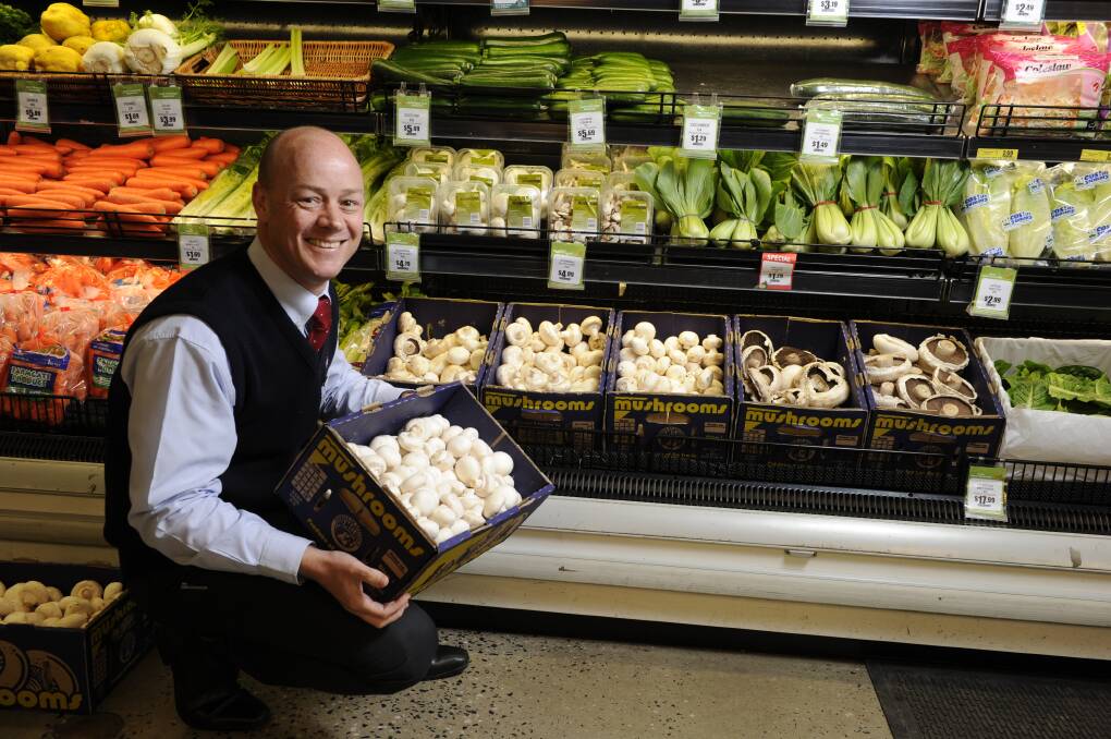 Innovation: Ben Ryan in one of the IGA stores the family has been managing for the last 40 years. Picture: Ryan's.