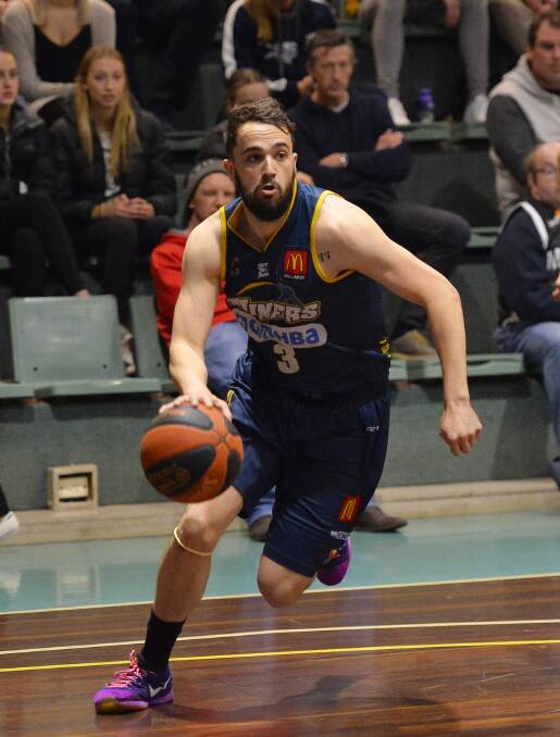 KEY PLAYER: Ballarat Miners star Peter Hooley will be a crucial player to the Miners hopes against Hobart on Saturday. Picture: Dylan Burns 