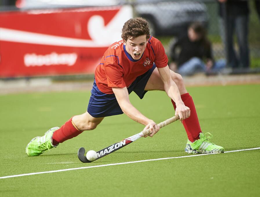 STAR PLAYER: WestVic Hockey's Michael Churcher was influential on the weekend, scoring both of WestVic's goals against Mornington.
