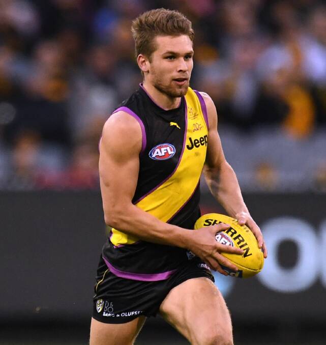 SIGNED: Richmond's Dan Butler will remain a Tiger for at least two more years.