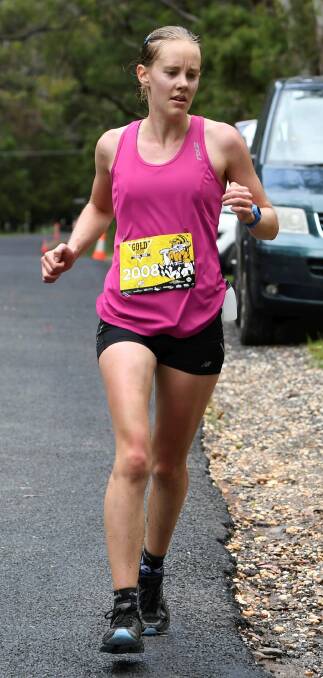 QUICK TIME: Rebecca Beagley, a former Ballarat resident, was the fastest female finisher in the 24km race at Daylesford.