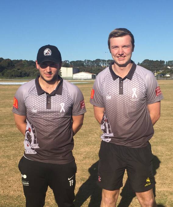 IMPORTS: Englishmen Tom Phillippe and Matt Skeemer are set to bolster the North Ballarat first XI for 2016-17. Both come across with impressive cricket resumes and are expected to have an impact.