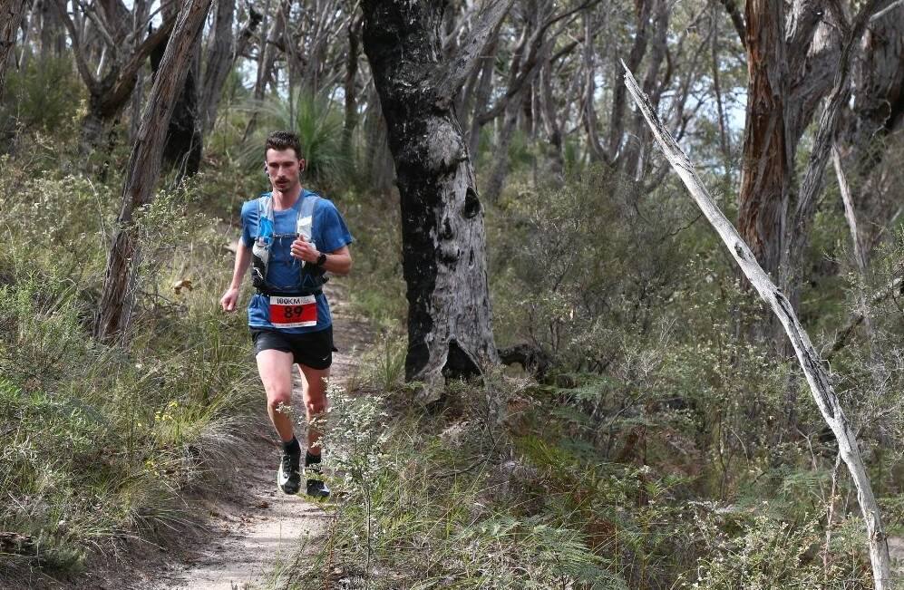NEW HEIGHTS: Ballarat runner Ash Watson enjoyed a record-breaking run at the Surf Coast Century 100km Ultra Marathon on Saturday. Picture: Supplied