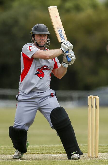 WELL PLAYED: Buninyong's Robert Hind plays a stroke against East Ballarat on the weekend. The Bunnies will be looking for an improved performance from its batsmen.