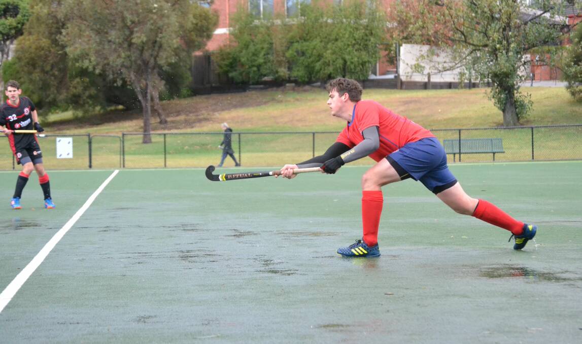COMEBACK: The WestVic Hockey men salvaged a draw against Old Xaverians in its season opener after falling to a 2-0 deficit early in the match, Michael Churcher pictured. Picture: Supplied