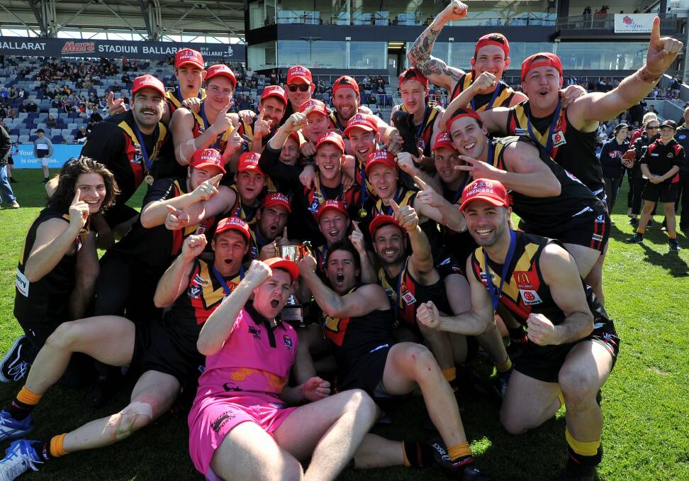 RESERVES PREMIERS: Bacchus Marsh caused a boilover when it knocked off the previously undefeated East Point in the grand final.
