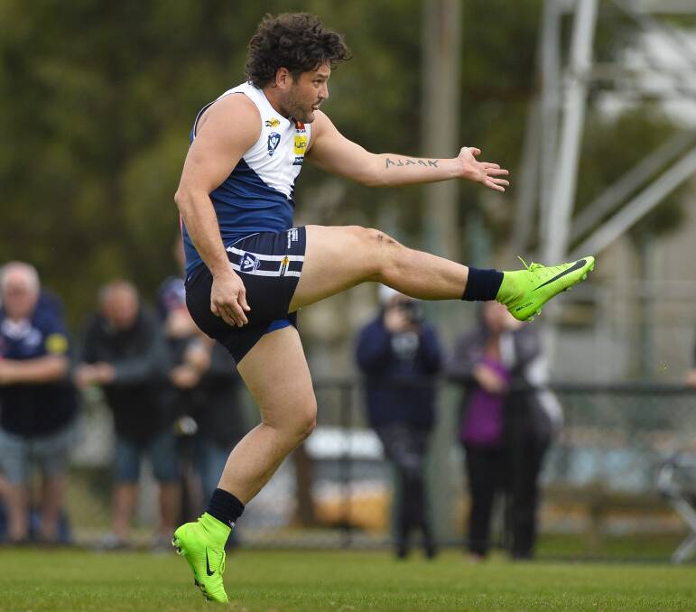 TOUGH YEAR: Brendan Fevola struggled to get on the park this season, but the club was rapt with his influence on and off the field in his first year with the Panthers.