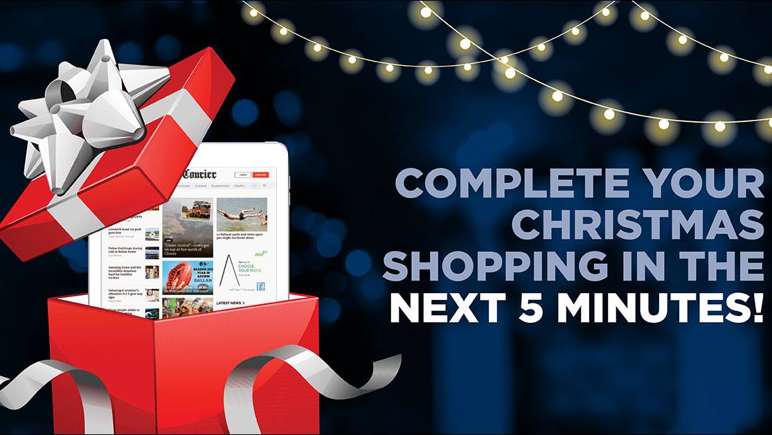 Give a Ballarat Courier digital subscription this Christmas