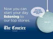 Listen to The Courier Today on your smart speaker