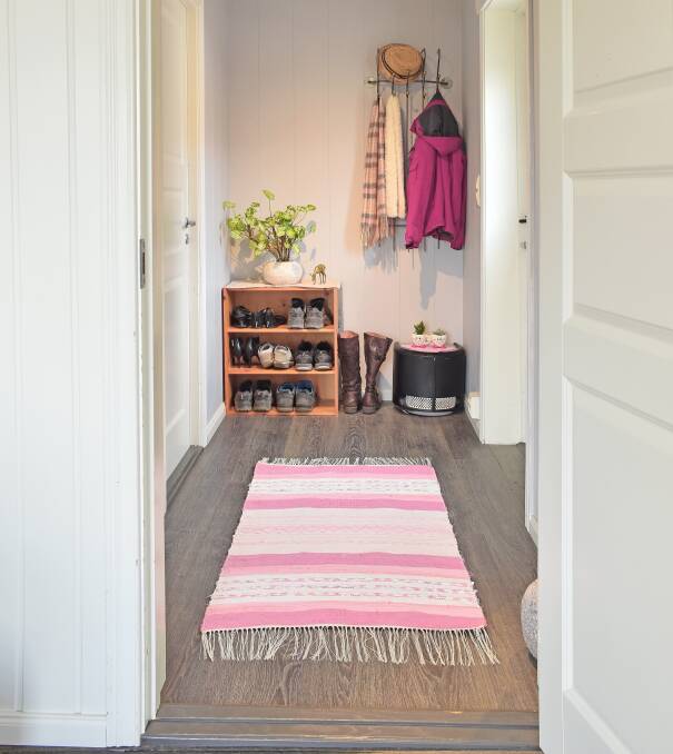 Natural fibres are usually the best choice for areas of medium-high traffic such as hallways due to their durability and reasonably affordable price. 