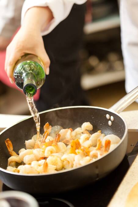 Cooking sherry became Matt Woodley's alcohol of choice. Picture: Shutterstock
