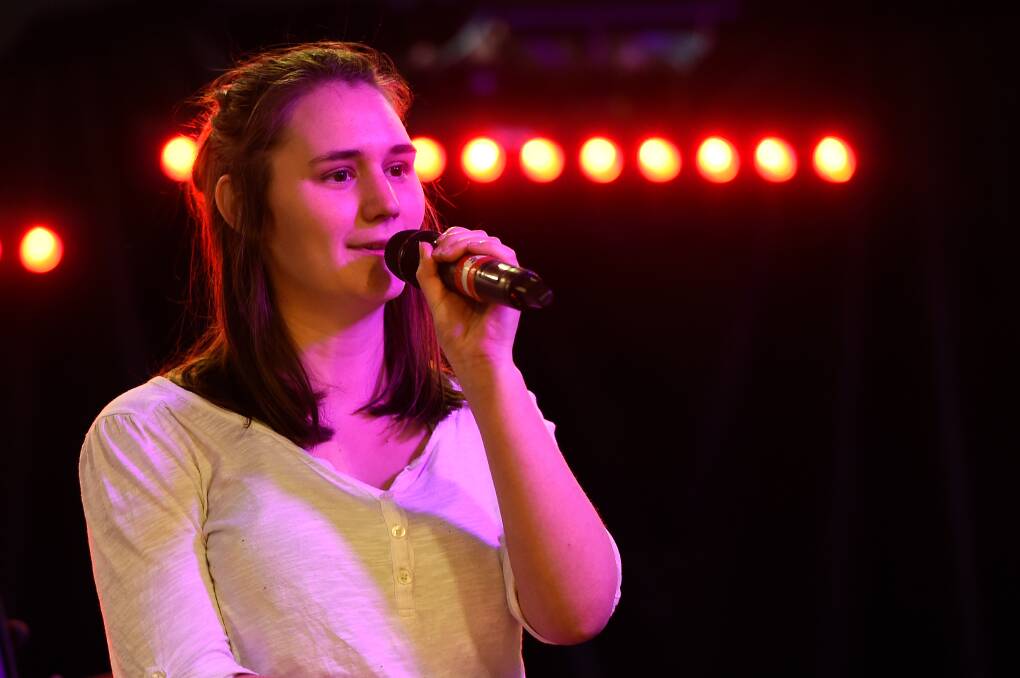 Maddie Chapman performs in Creswick as part of a Royal South Street Society competition. Picture: Adam Trafford