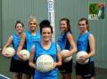 FLASHBACK: Former Ballarat Pride players Johanna Dash, Georgia Cann, Gina McCartin, Emma Ryan and Molly Boyle. Picture: The Courier