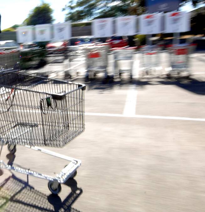 People are even leaving masks in empty shopping trolleys.