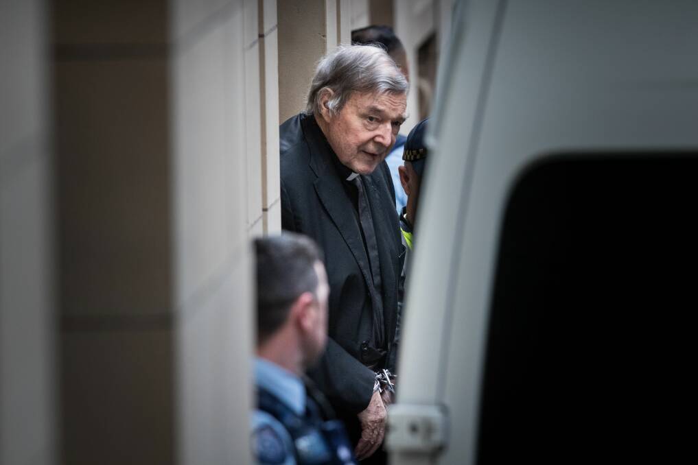 George Pell. Picture: Jason South