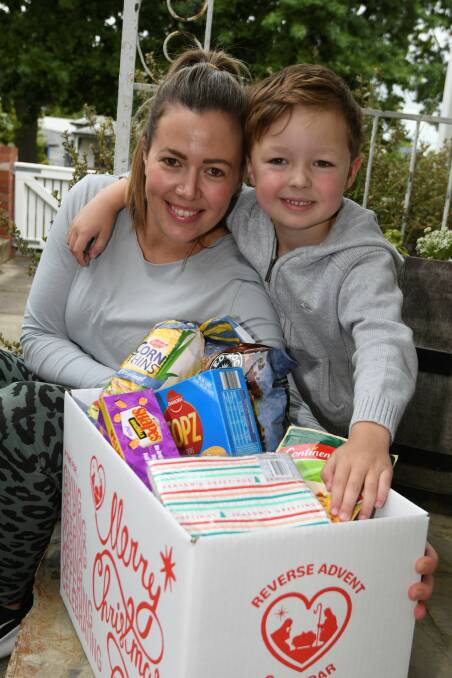 Sarah Greig, with five-year-old Billy, says it's a beautiful and practical idea. Picture: Lachlan Bence