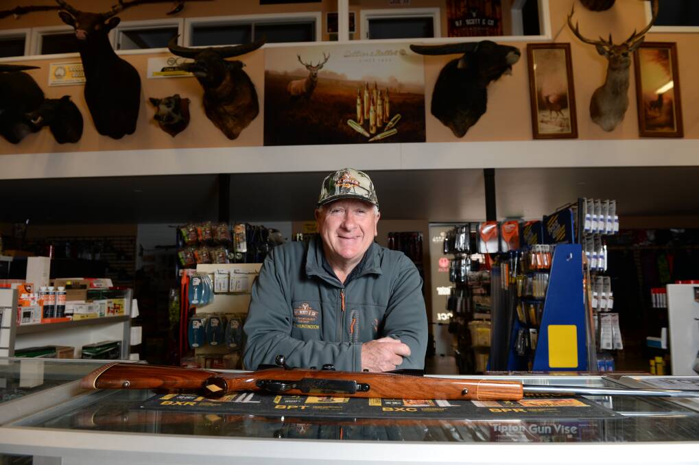 Ballarat's Gary Huntington is a lifelong hunter. Picture: Kate Healy