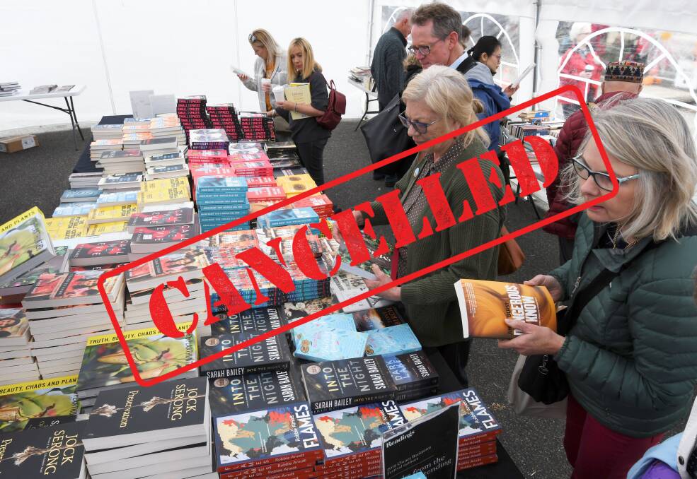 Clunes Booktown is one of the first events to be called off due to the coronavirus pandemic. 