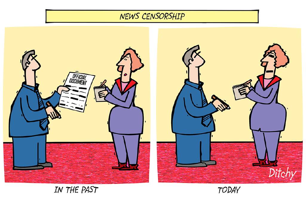 See what cartoonist Ditchy thought of the news this week