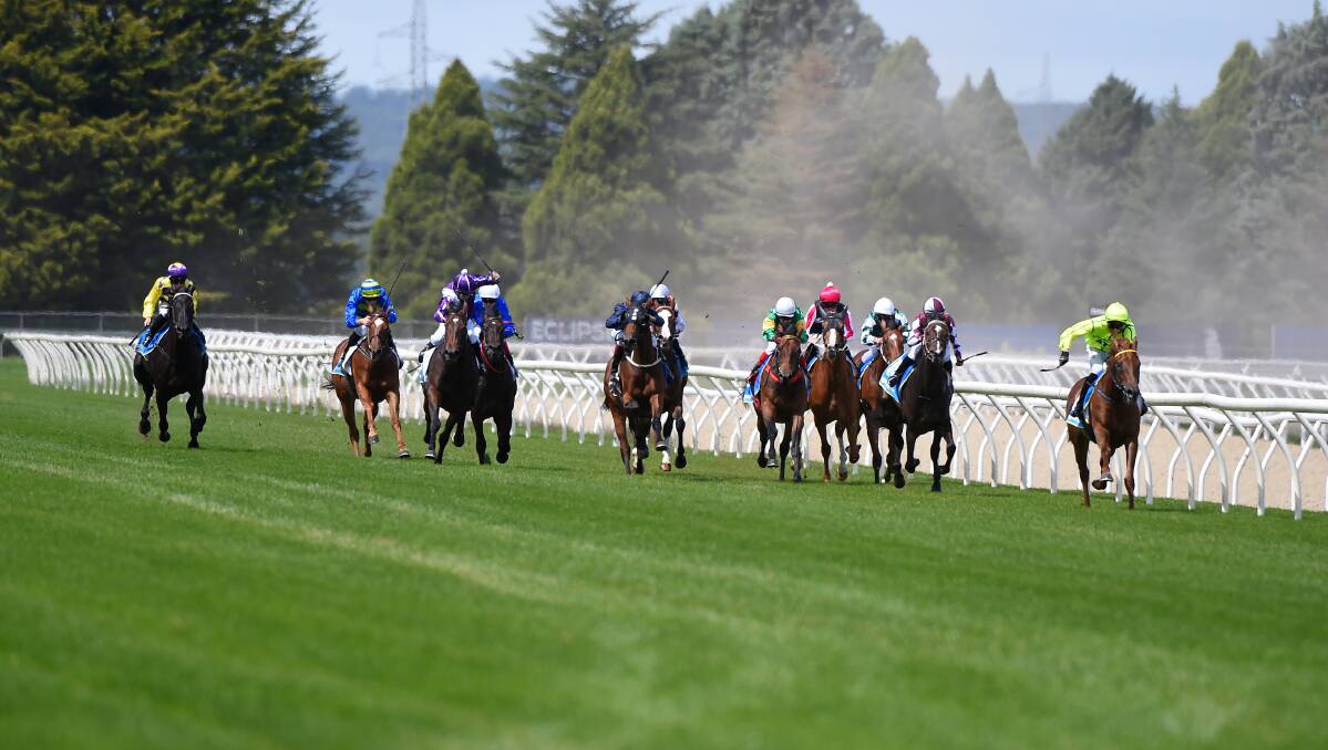 CARRY ON: Racing can continue in Victoria even with the new restrictions.