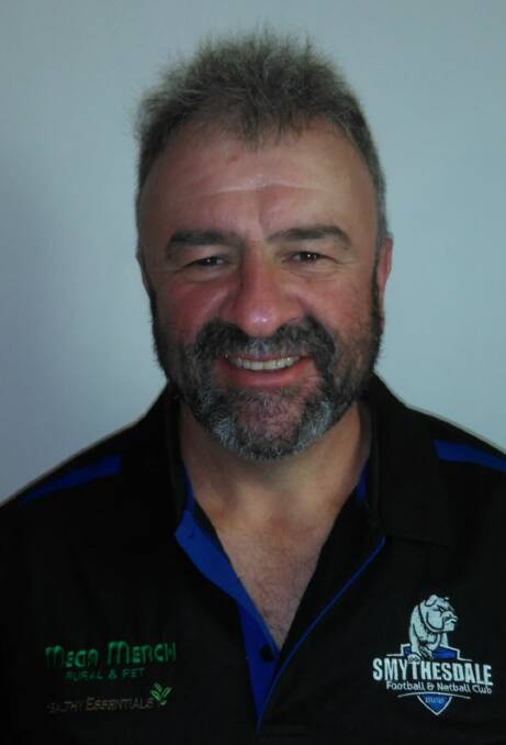PRESIDENT: John Cranny is hoping to get Smythesdale into the MCDFNL.