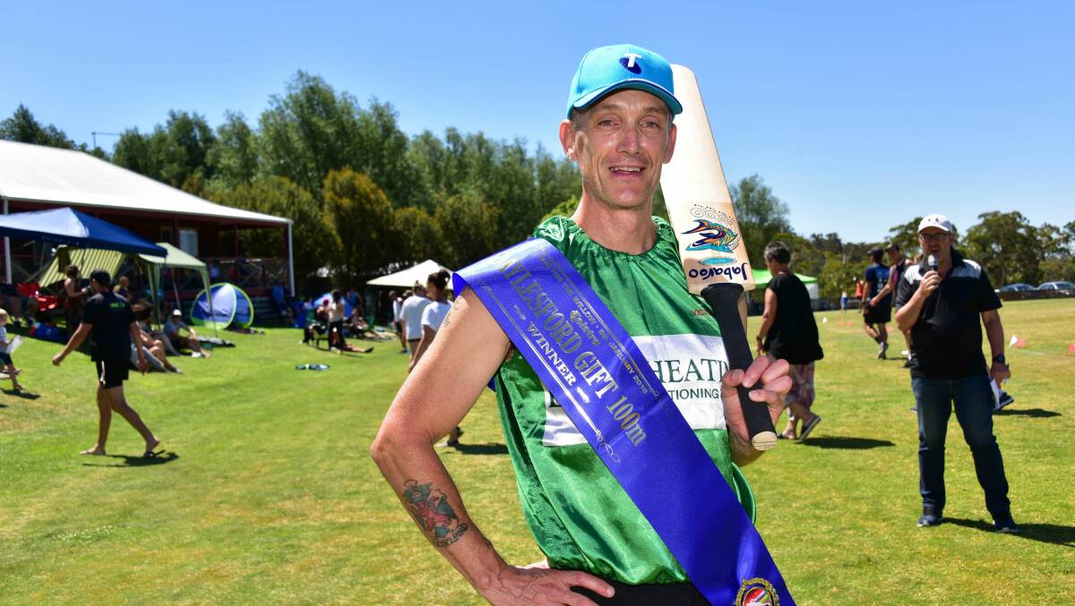 AGE NO BARRIER: John Hilditch claimed the Daylesford Gift in 2019.