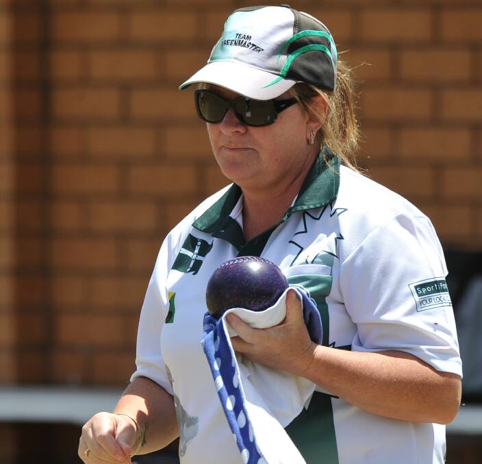 GOOD DAY: Webbcona skipper Leah McArthur claimed a convincing rink success to help her team to victory in the division one midweek pennant clash with Avenue on Monday.