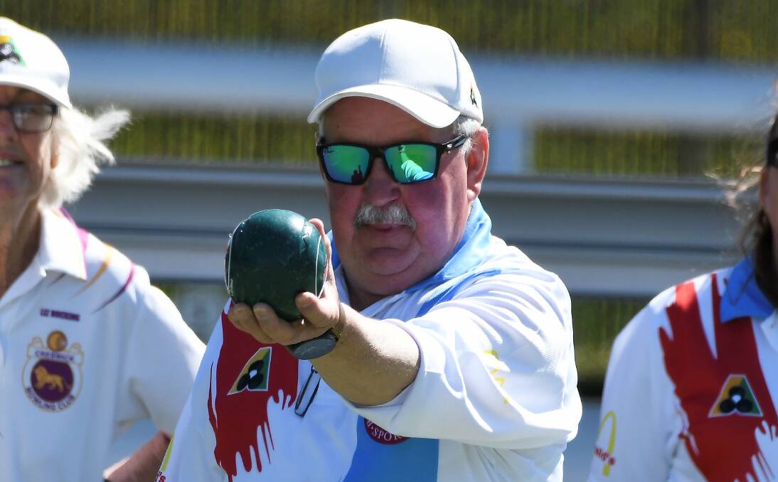GOING WELL: Geoff Allan and his Ballarat Memorial Sports team is sitting nicely at the top of the premier division ladder at the half-way mark of the season.
