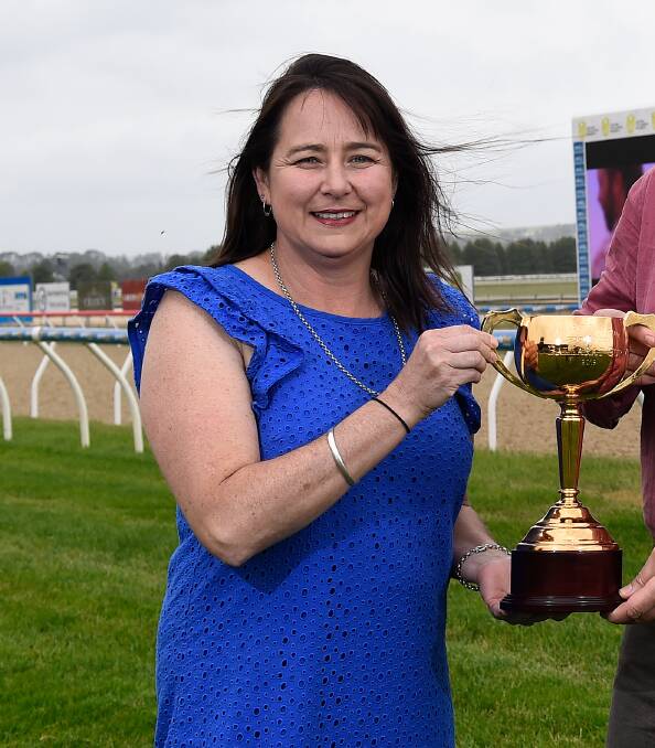 CEO: Belinda Glass hopes the Ballarat Turf Club can continue to operate as a training and racing facility through the COVID-19 crisis.