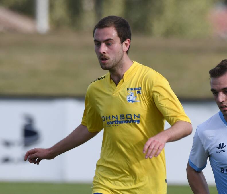 BIG GAME: Pietro Angeli and his Sebastopol Vikings side will come up against Murray United this afternoon. The game will start at 2pm.