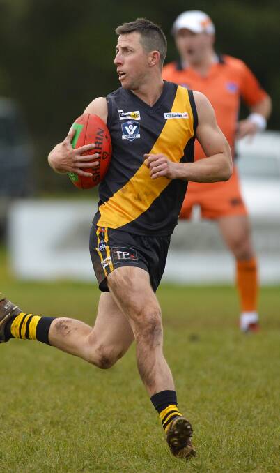 IN FORM: Billy Driscoll has collected three votes in each of the three rounds to start the 2019 Central Highlands Football League season.