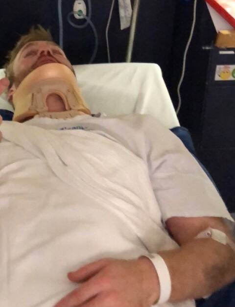 Willey in hospital.