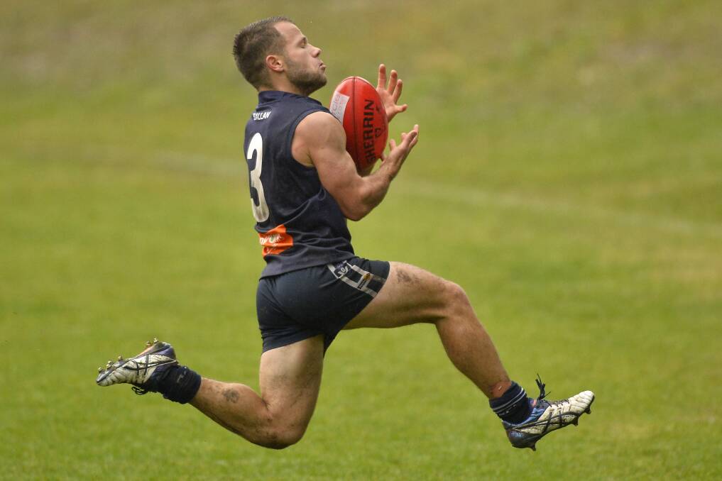 TOP ONBALLER: Darren Tanti has been one of Ballan's best players since arriving at the club ahead of the 2016 CHFL season.