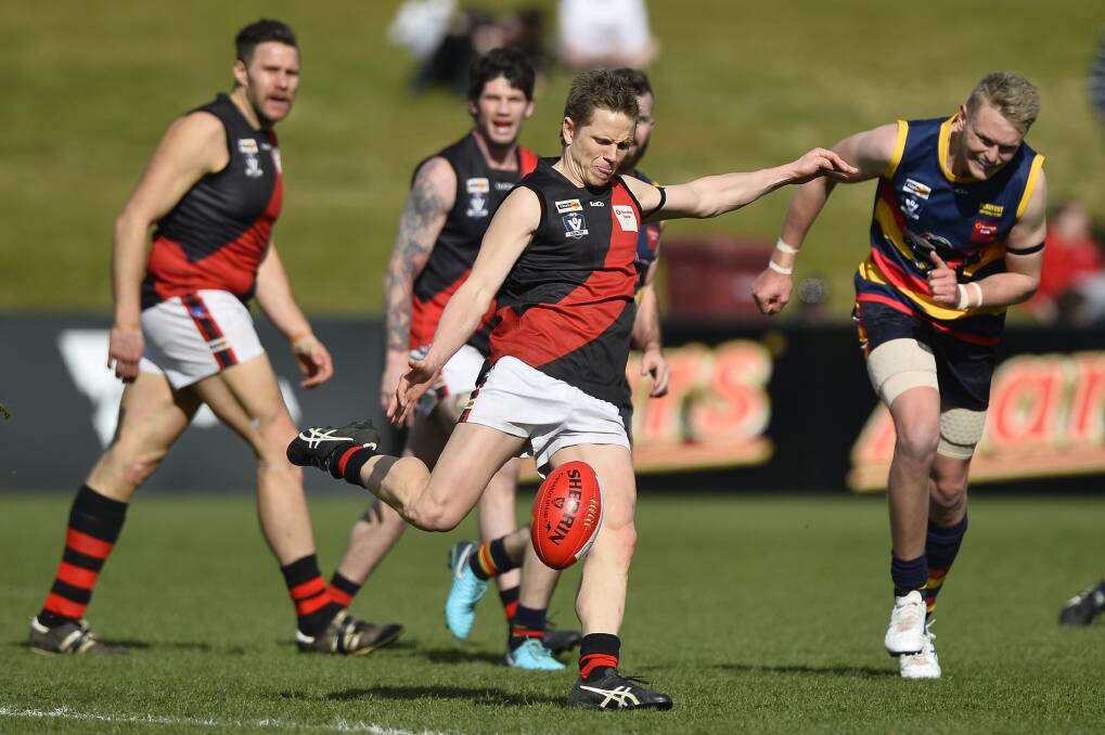 HURTING: Buninyong coach Jarrod Morgan is extremely disappointed with his team's display on Saturday. Pictures: Dylan Burns.