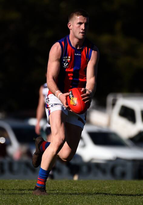 LEAVING: Tommy Horne played with the Burras throughout 2019 and has lodged a clearance to join Maldon in 2021.