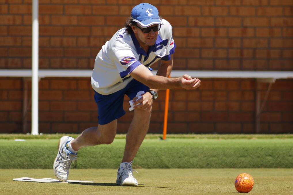 GOOD WIN: Craig Ford led his rink to victory to help Victoria claim an important success against Ocean Grove in Geelong-Ballarat Premier Bowls on Saturday.